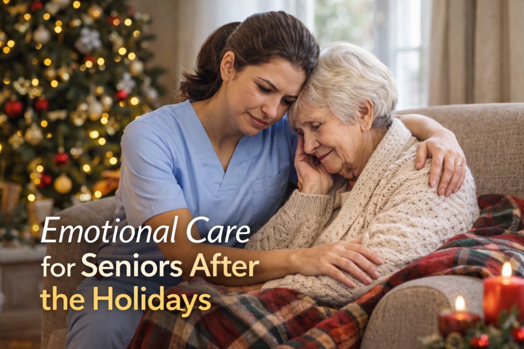 emotional care for seniors after the holidays